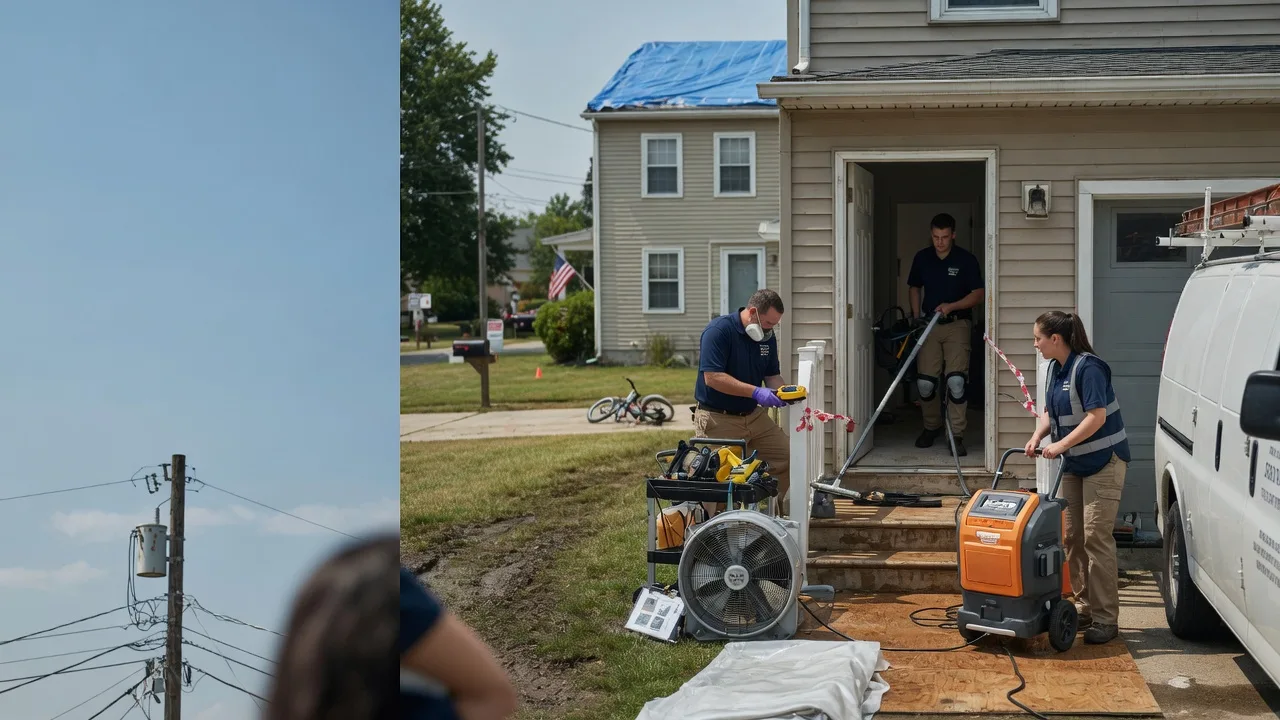 Water Damage Repair in Columbia City, IN near me
